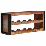 Portabottiglie 100 x 45 x 33 cm Legno massello riciclato CFW5927877