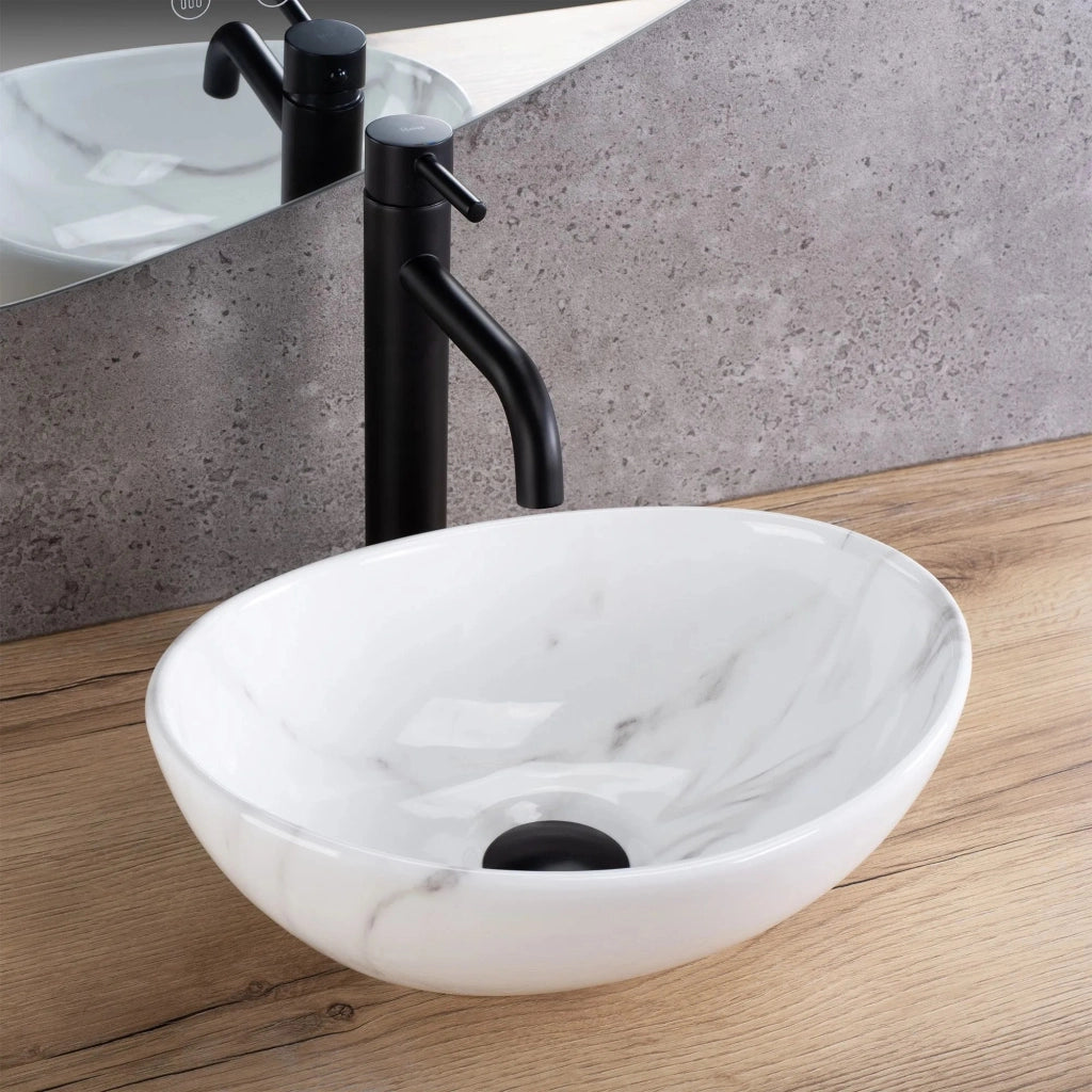 Lavabo Da Appoggio Rea Sofia Mini Cloudy