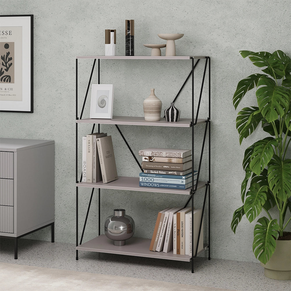 Vicco Libreria Grigio/nero 60 x 102.5 cm
