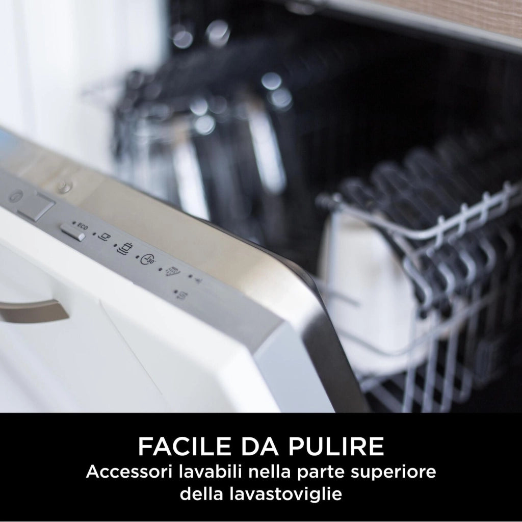 Ninja CI100EU Powerbase Frullatore ad Immersione 3 in 1 850 W 7 Velocita' Tritatutto 0,7 L colore Nero