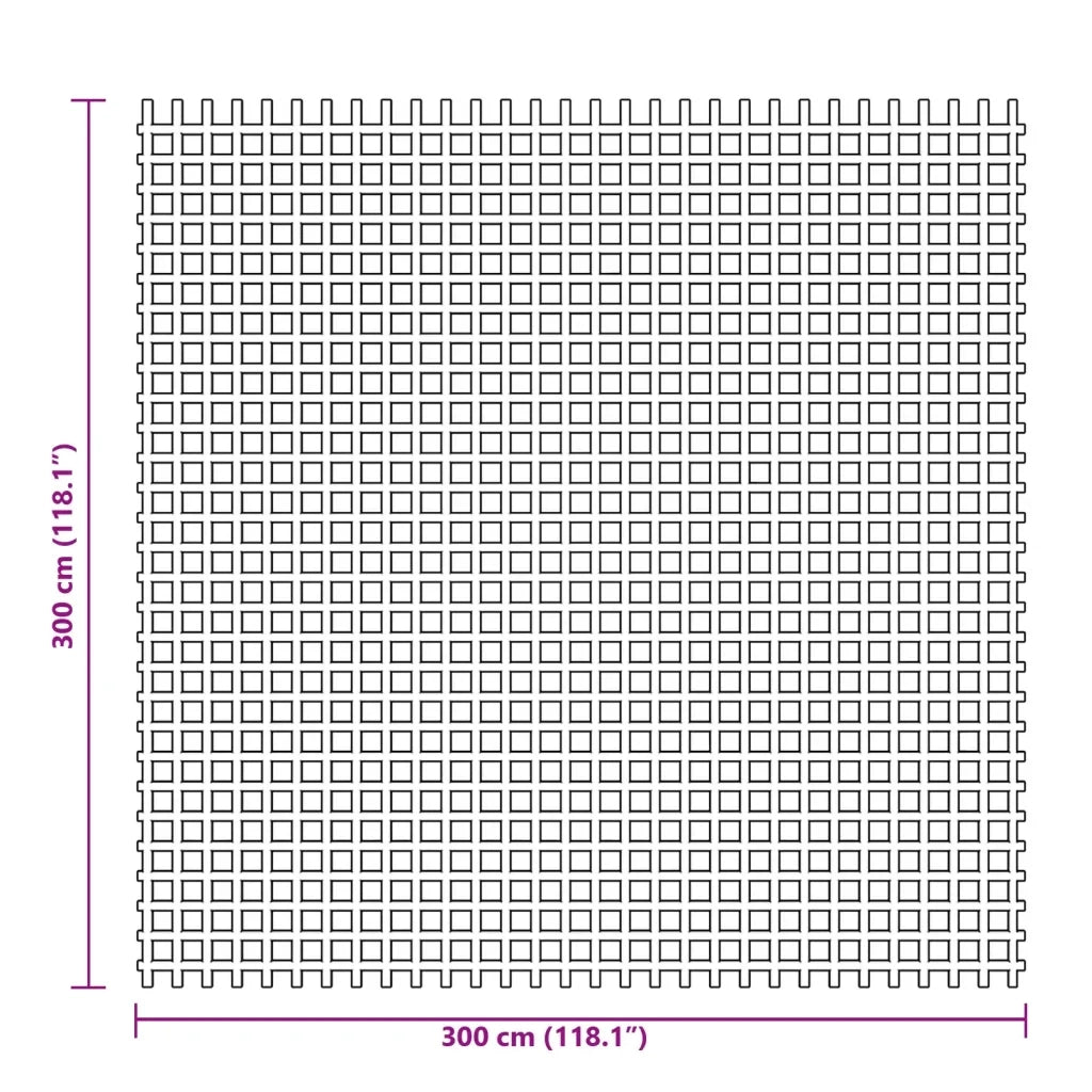 Tappeto da Tenda Verde 3x3 m 4008477