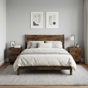 Armadio da Notte 2 pz Rovere Fumo 33,5 x 34,5 x 50 cm 8011398