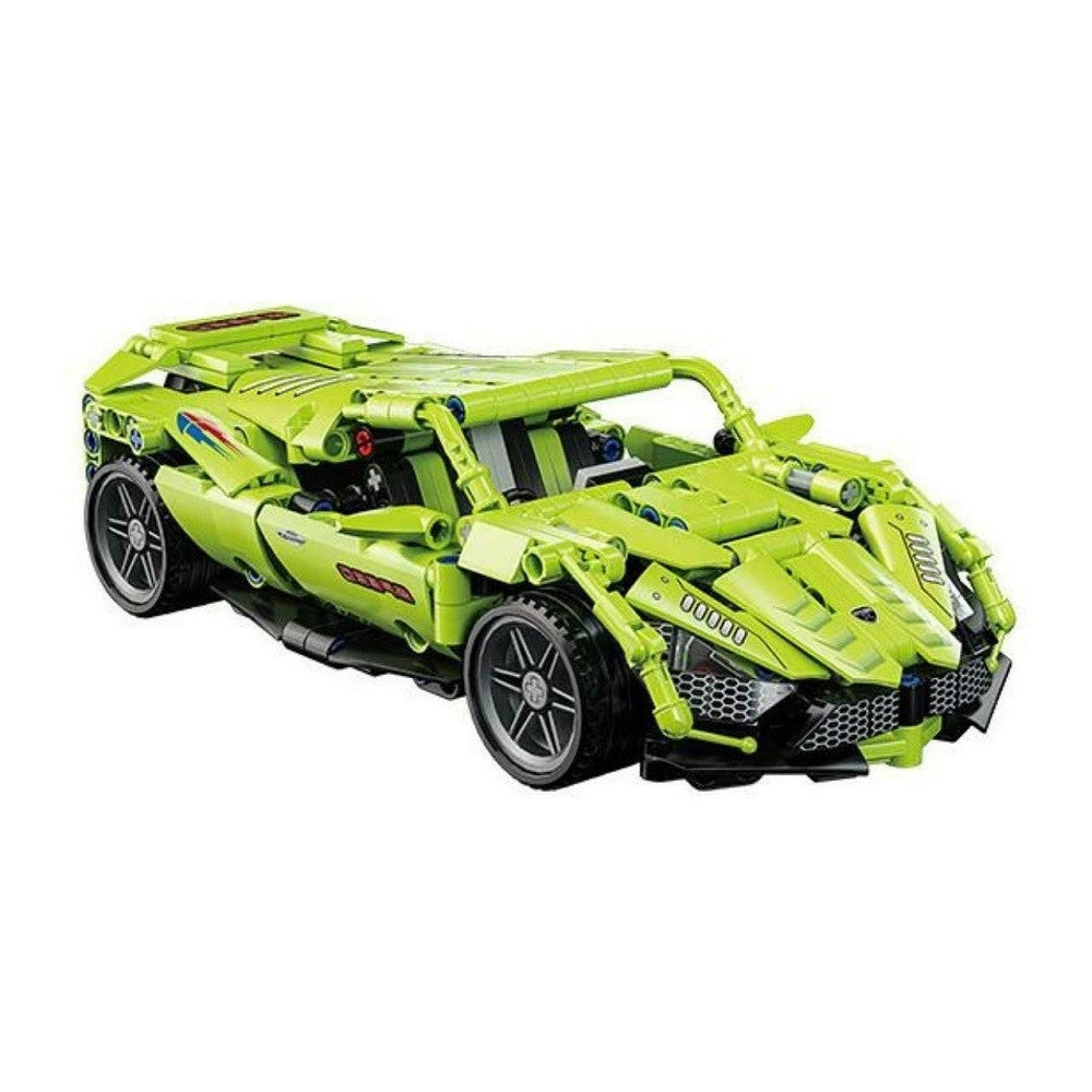 Trade Shop - Costruzioni Mattoncini 500 + Pezzi Auto Sportiva Compatibile Q-jm803 -