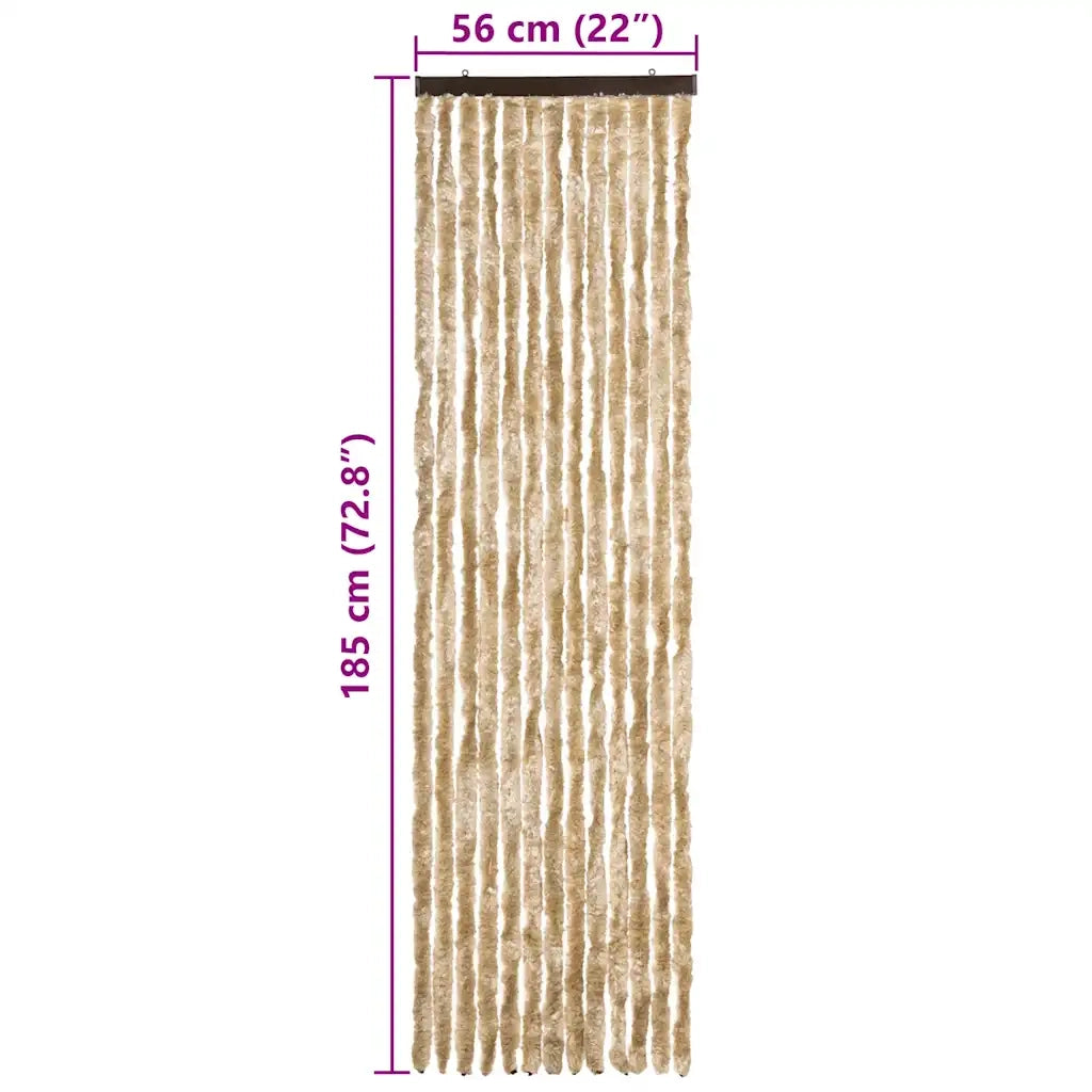 Zanzariera Beige 56x185 cm Ciniglia 284282