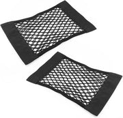 Organizzatore di bagagliaio 2 pezzi accessori per auto 38 × 25 cm con chiusura a clip