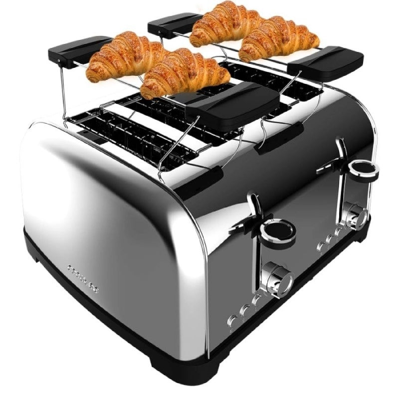 CECOTEC 04828 - Tostapane Toastin' time 1500 Double Inox