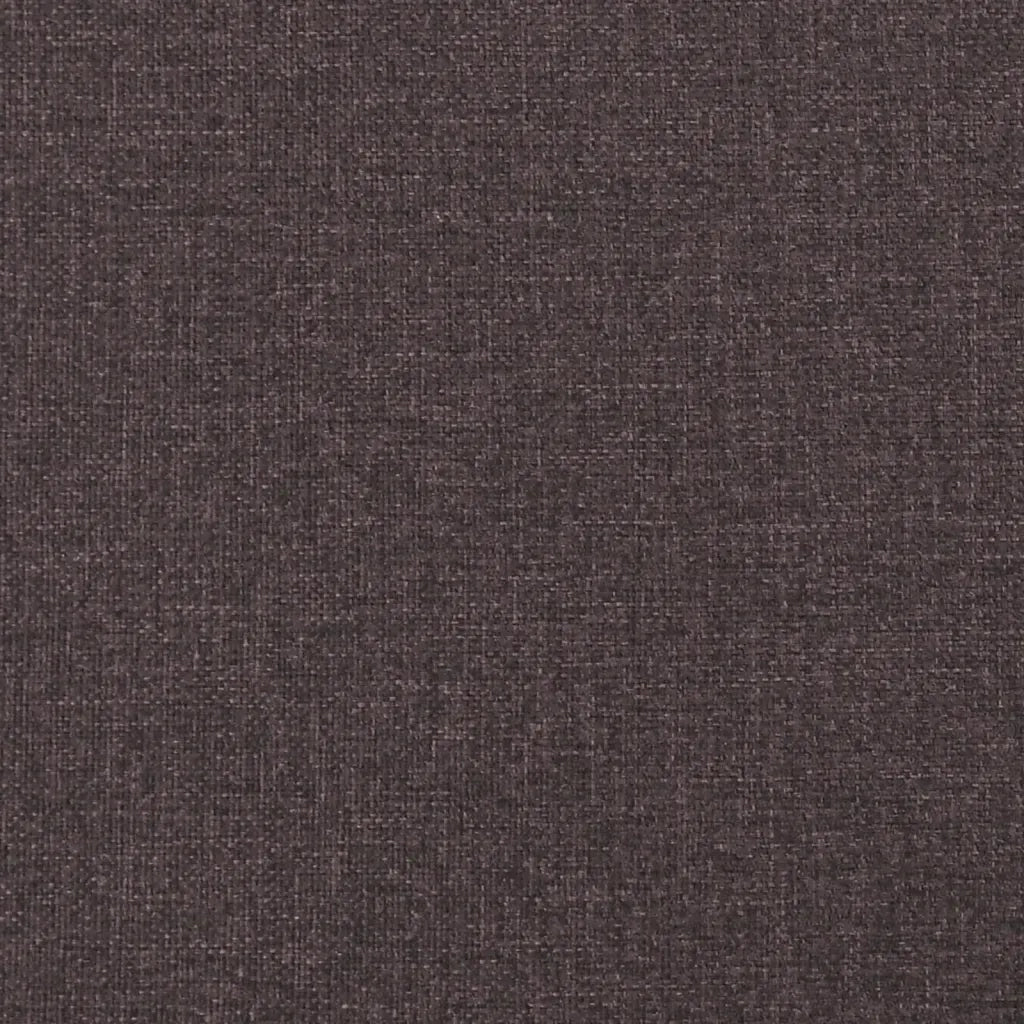 Giroletto senza Materasso Marrone Scuro 80x200 cm in Tessuto 3284718