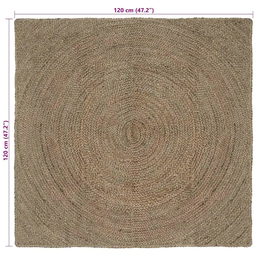 Tappeti per area Grigio 120 x 120 cm Juta 42010540