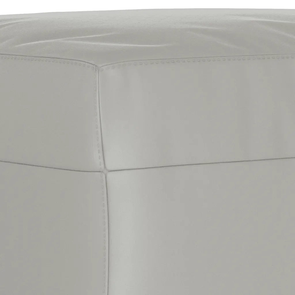 Set Divani 3 pz con Cuscini Grigio Chiaro in Tessuto Microfibra 3202345