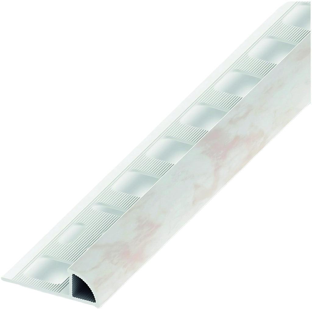 Alfer PROFILO AD ANGOLO JOLLY PVC Rosa Marmorizzato mm. 8x2,5 mt. 5.00 pz