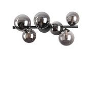 Lampada Da Soffitto Perlage Pl6 Fume' Ideal-Lux