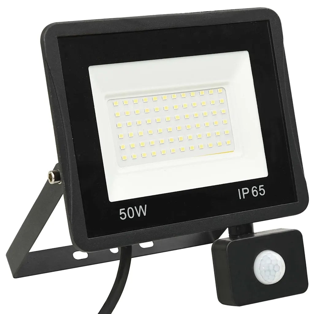 Faretto a LED con Sensore 50 W Bianco Freddo 149631