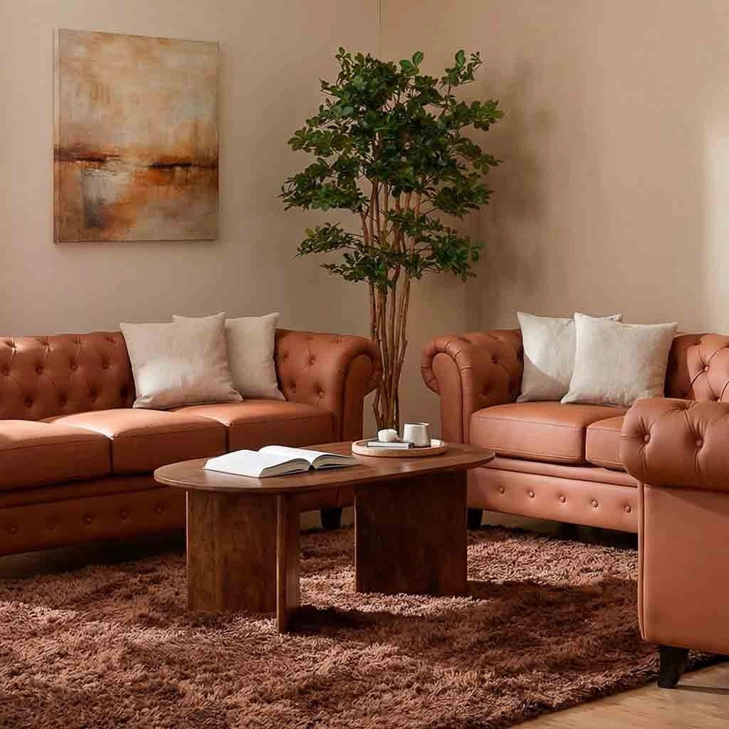 Tavolino naturale 109x53x43