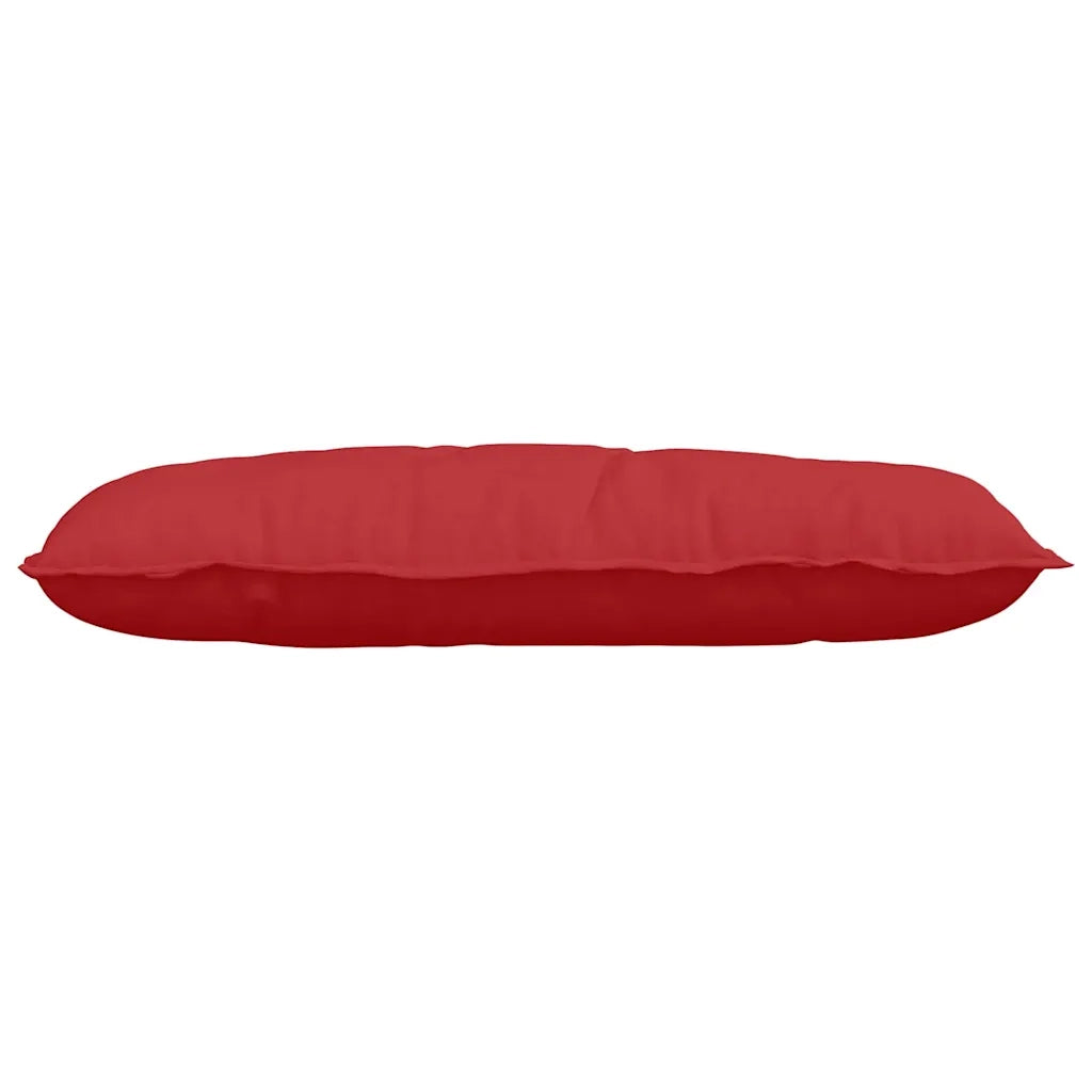 Cuscino per Schiena | Cuscino dorsale Rosso 100 x 19 x 50 cm Tessuto