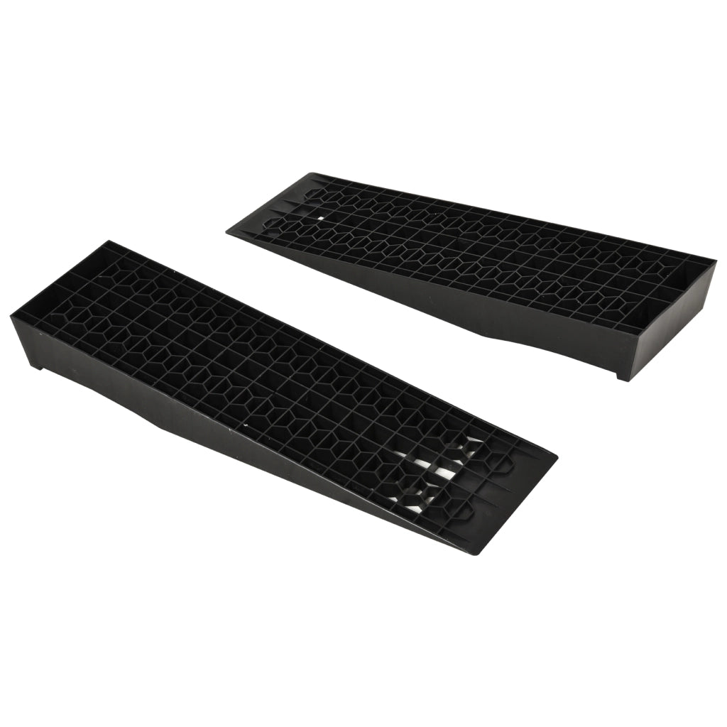 Rampa per Auto Set 2 Pezzi ¨C Xylo ¨C Plastica Nera 3 Tonnellate