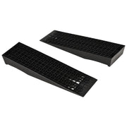 Rampa per Auto Set 2 Pezzi ¨C Xylo ¨C Plastica Nera 3 Tonnellate