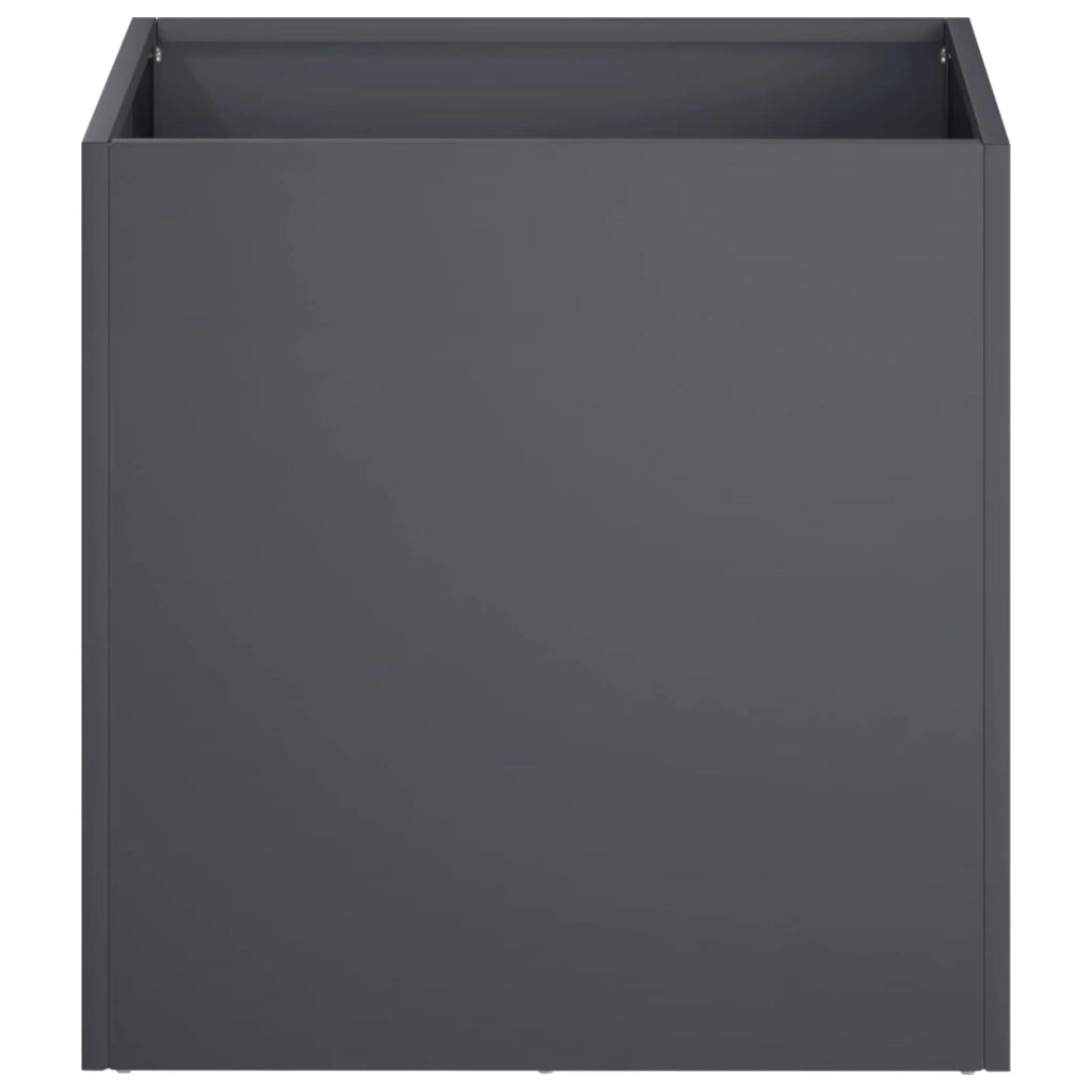 Vaso da giardino Antracite 45 x 45 x 45 cm 8004970