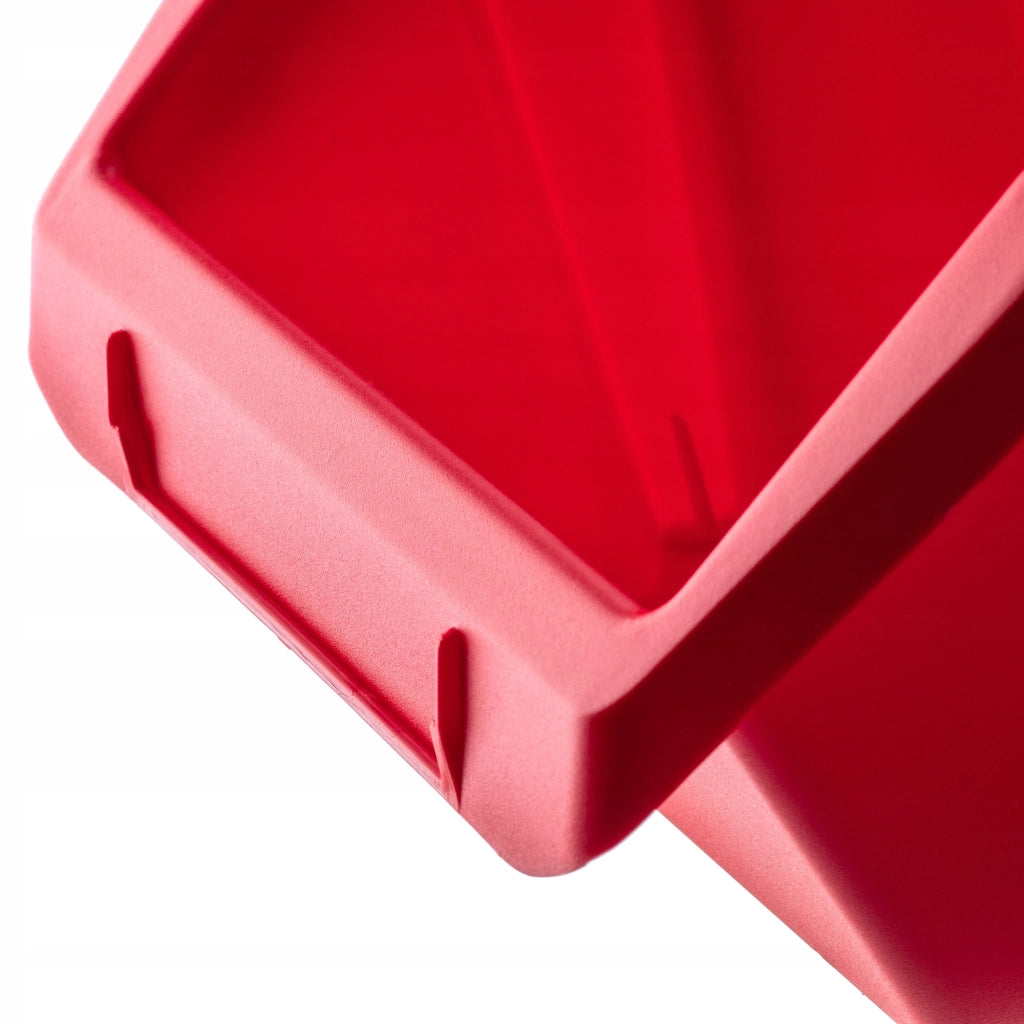 Set di 50 vassoi portaoggetti KADAX per officina, dimensioni 272x238 mm.