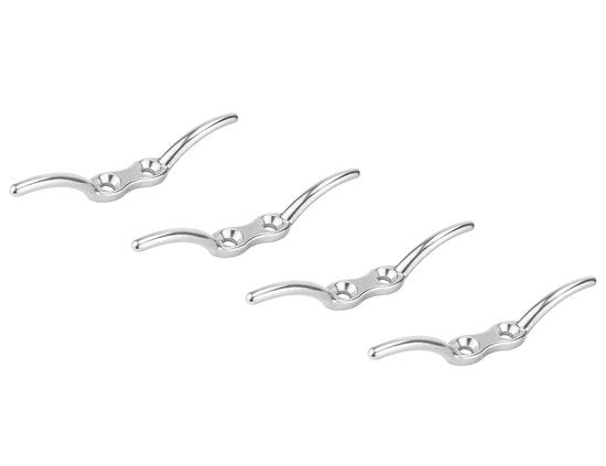 Viti a Toupie 11,5 cm - 4 pezzi - Acciaio Inossidabile 316 - Viti di fissaggio - Duraturo - Facile da installare - Attacco di fissaggio