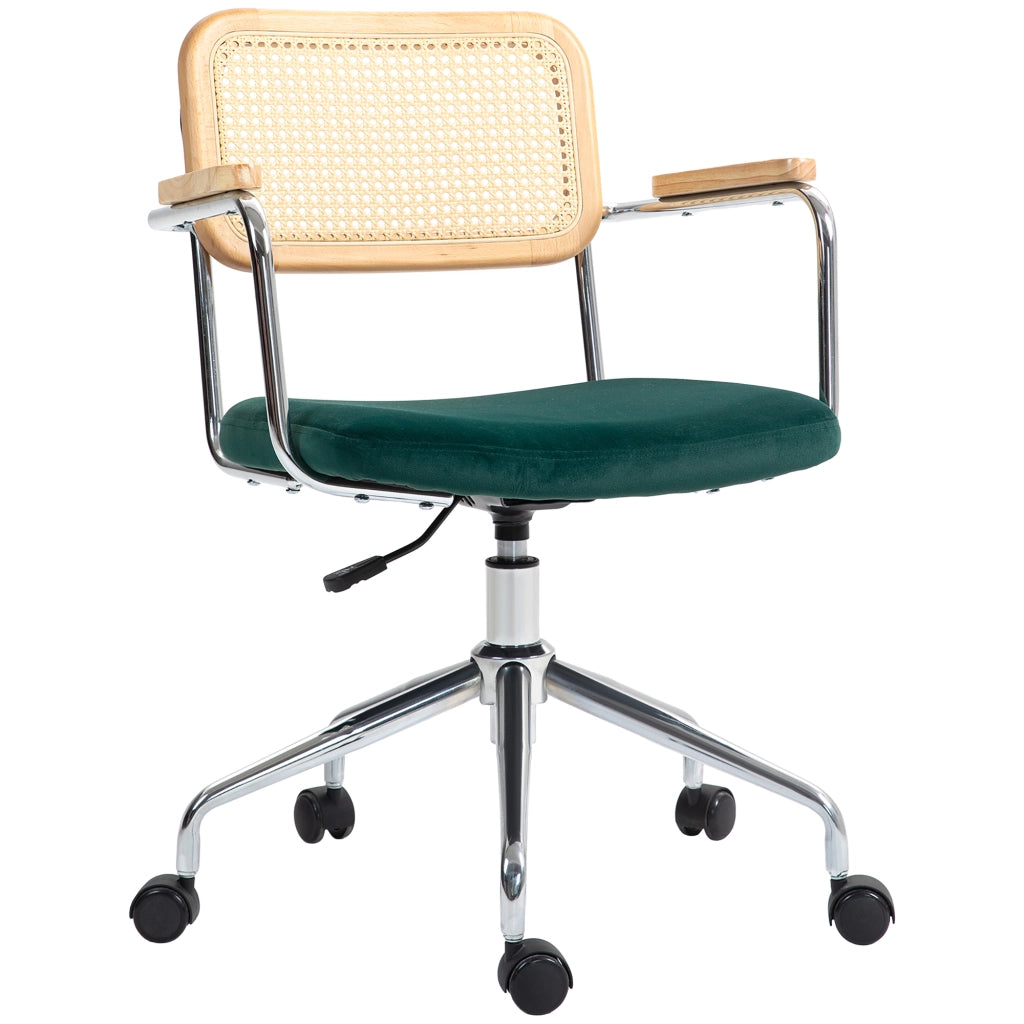Sedia da Ufficio Boho Design ¨C Zephmum ¨C Braccioli Legno Verde
