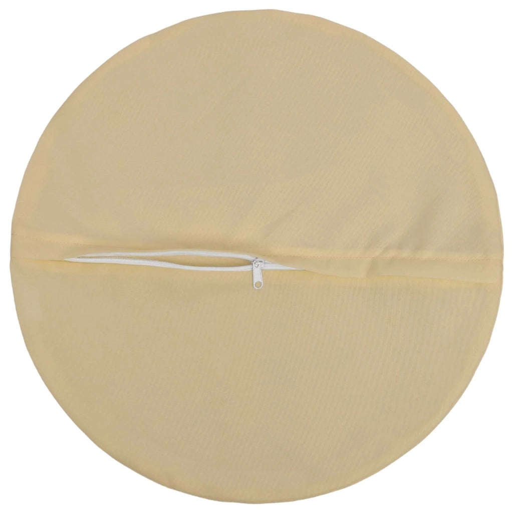 Federa 2 pcs HEERLEN Beige Ø 60 cm Poliestere 922989