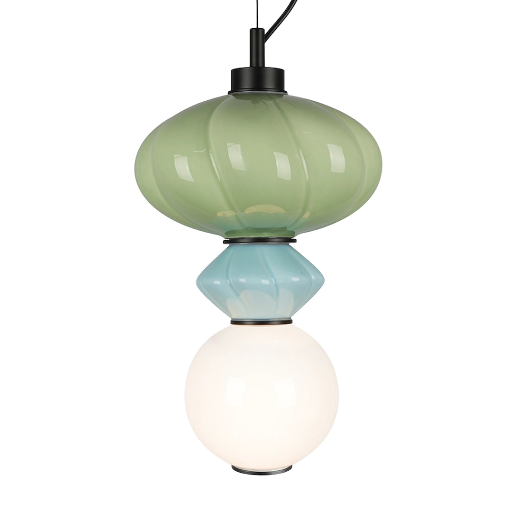 Lampada a sospensione LED Ascoli Milagro 8W 3000K multicolore