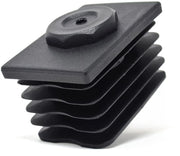 Supporti di sostegno - Sostegni di fissaggio - Ideali per sedili in acciaio - Nero - Lamelle regolabili - Massimo 400 kg - Adatto per quattro gambe di tavolo