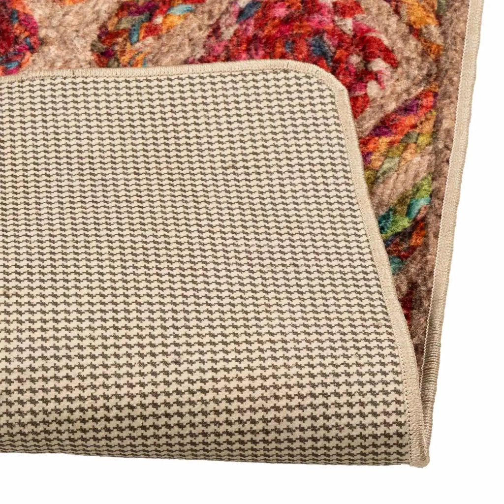 Runner Tappeto MARSA Multicolore 50 x 100 cm Poliestere e PVC 42023256