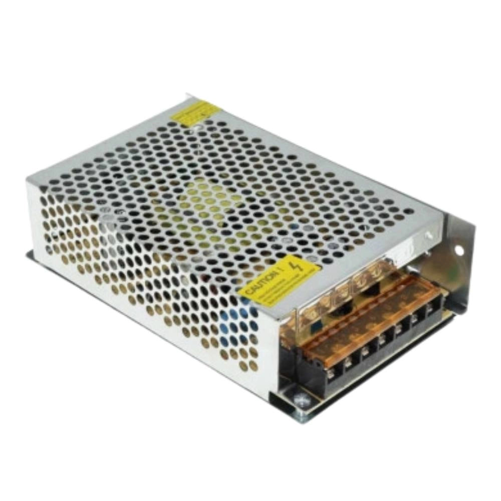 Alimentatori in metallo 12v per strisce led vari wattaggi *** potenza 120w, confezione 1