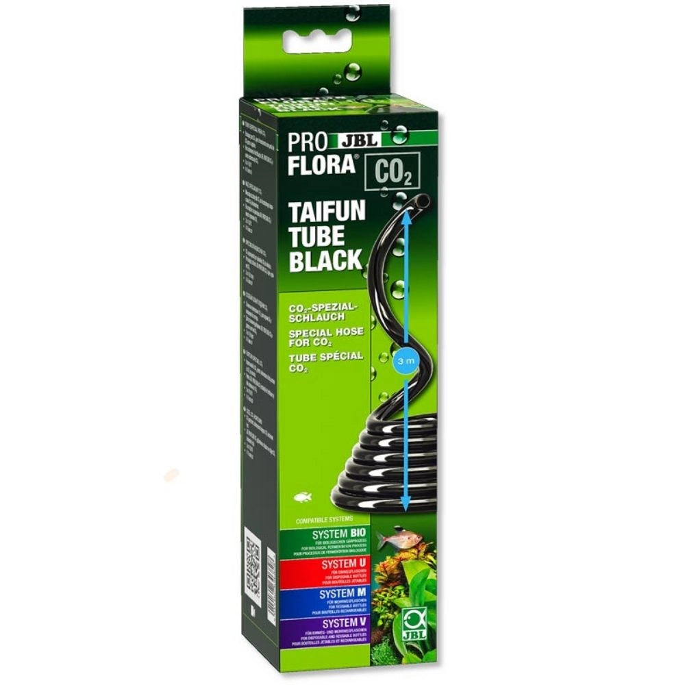 Jbl ProFlora CO2 Taifun Tube 3m - Tubo per CO2 Nero