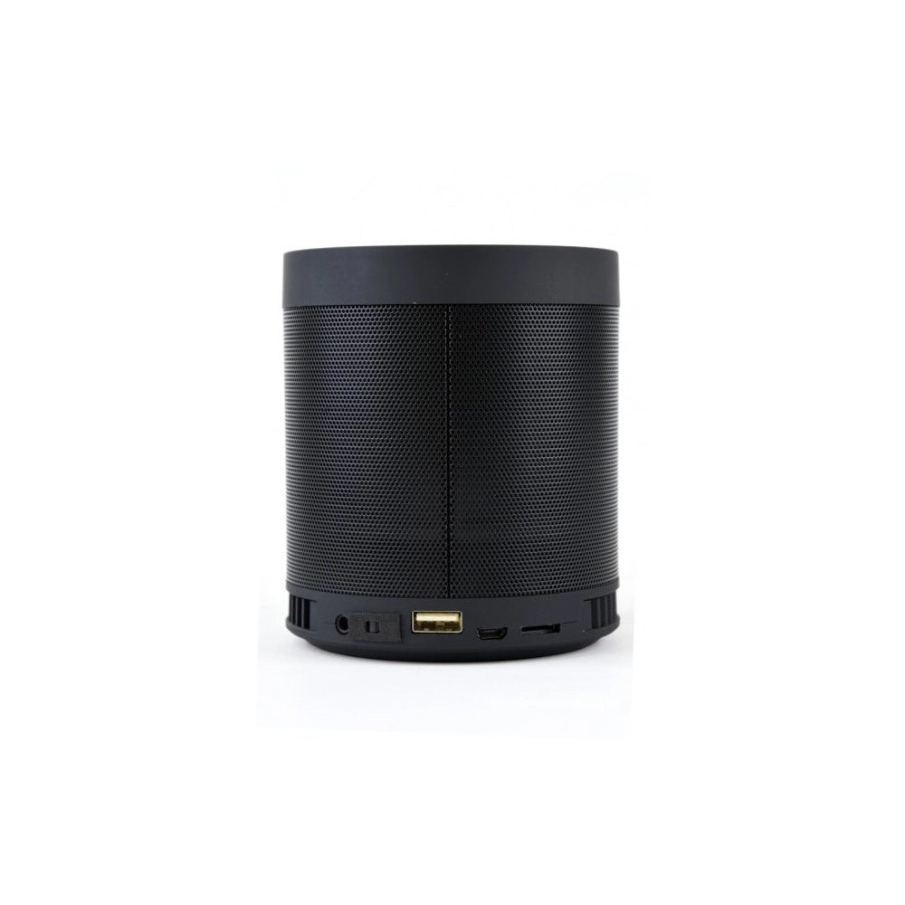 Trade Shop - Speaker Cassa Bluetooth Mp3 Vivavoce Led Microsd Usb Tf Radio Fm Mu-q3 -