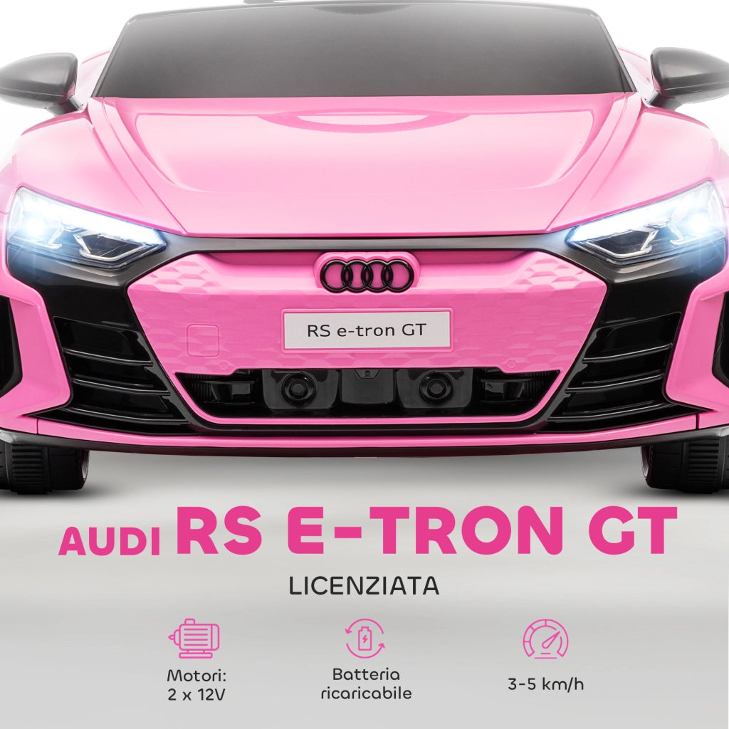 Auto Elettrica con Telecomando ¨C Xylo ¨C Rosa 103x58x41 cm
