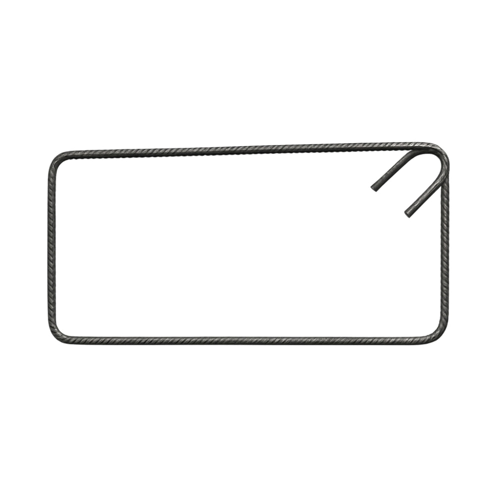 Staffe antisismiche armatura ferro 20x50 cm strutture cemento formati multipli *** pezzi 50, confezione 1