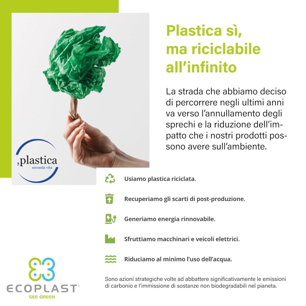 IMBUTO cm 12- 12 pezzi  - ECOPLAST