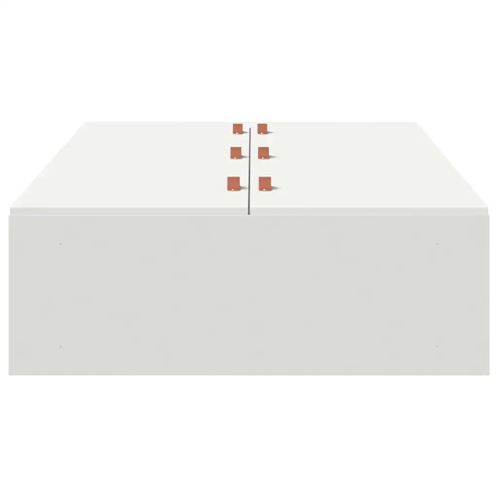 Struttura letto con contenitore Bianco 90 x 200 cm 3335341