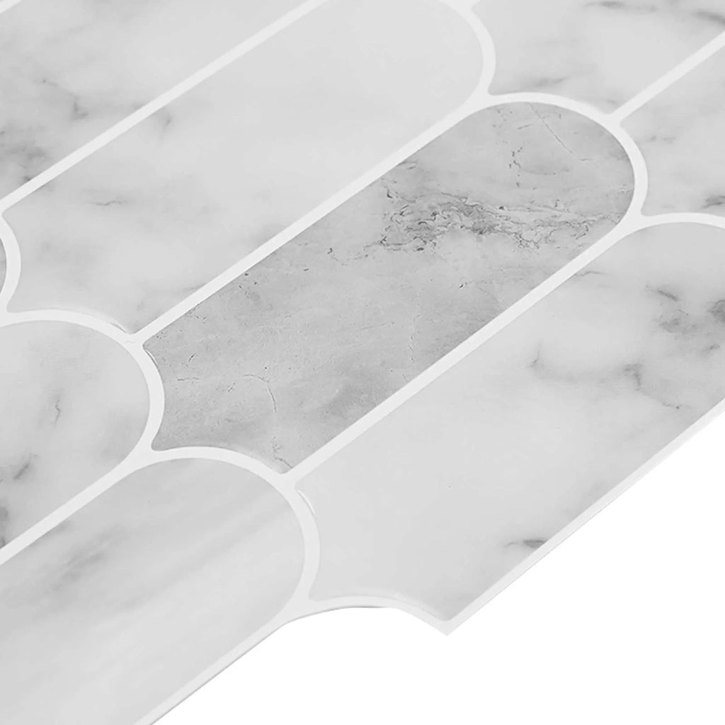 Piastrella Piuma 20 pcs Marmo Grigio 30 x 30 cm 42046193