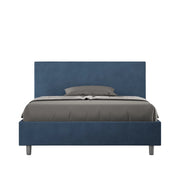 Letto Matrimoniale 160x190 cm Senza Rete Adele Blu