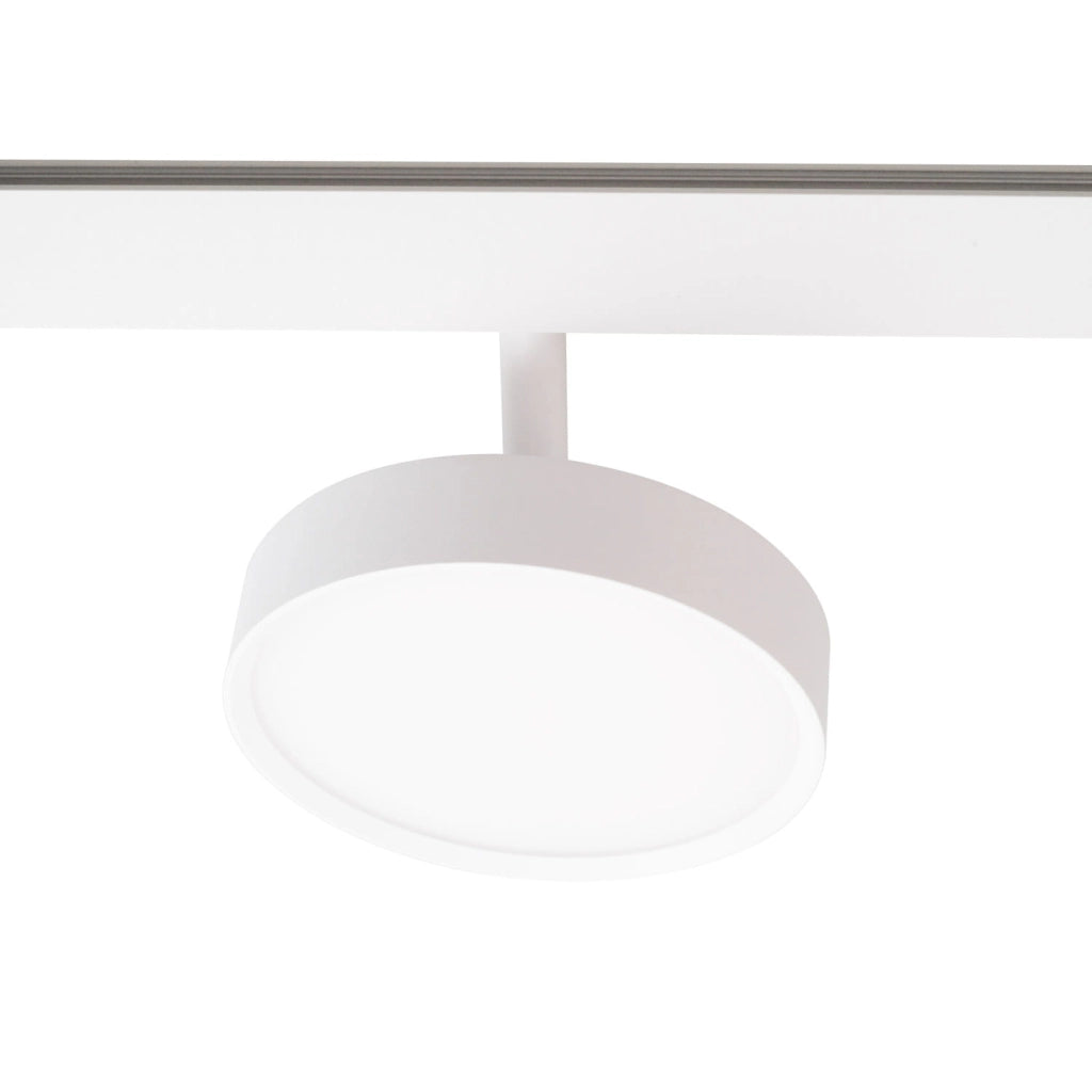 Faretto magnetico bianco tondo 12W 855lm 3000K Maxlight