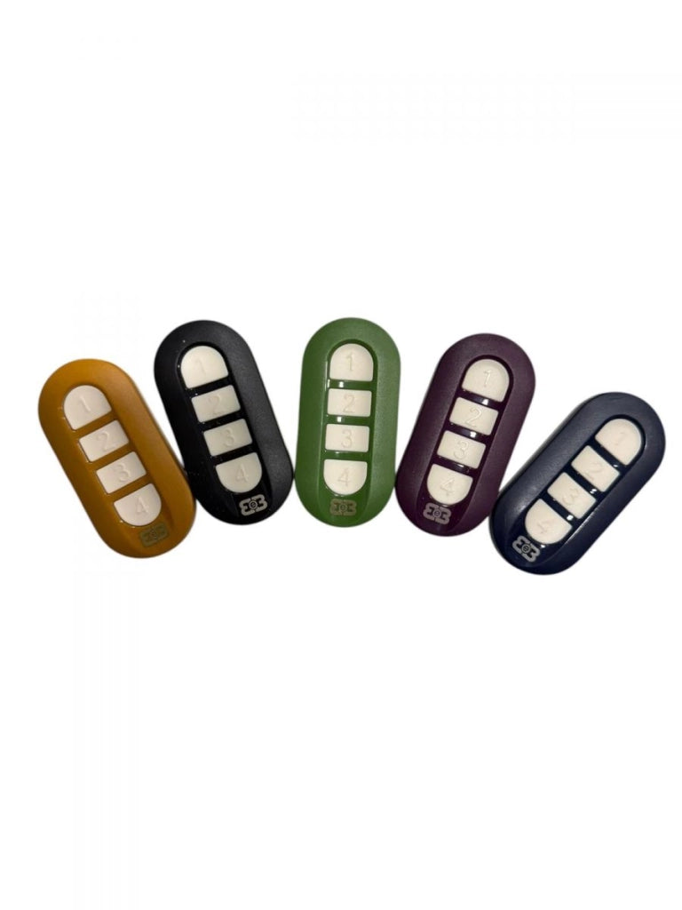 Radiocomando Telecomando Trasmettitore 4 Canali AVATAR 433 Ocra  Rolling Code 433,92 MHz
