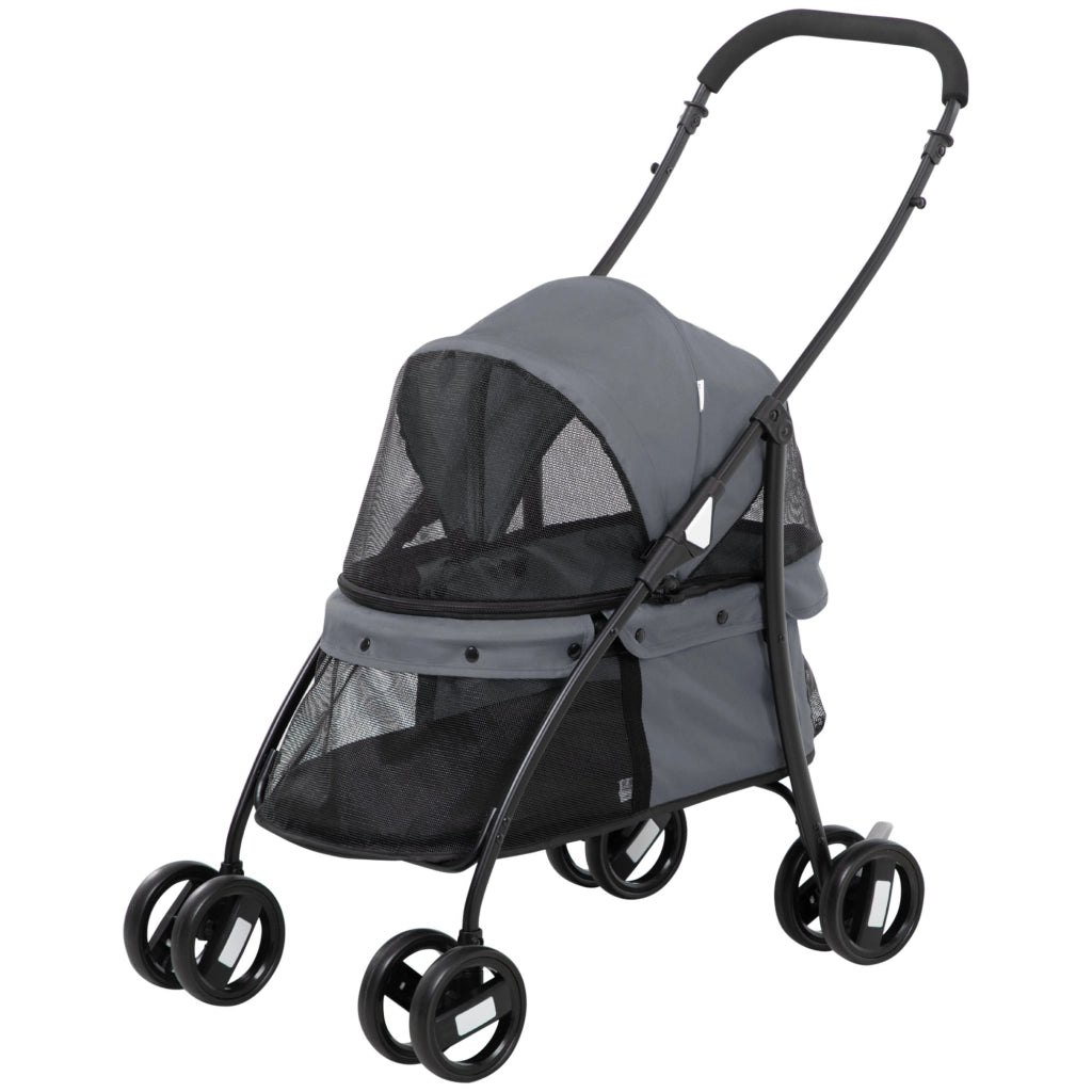 Casetta per Cani Piccoli Pieghevole ¨C Minimal ¨C Grigio Acciaio