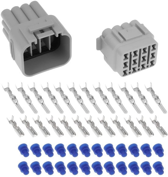 Connettori automobilistici 12 pin, 2 set per diverse veicoli