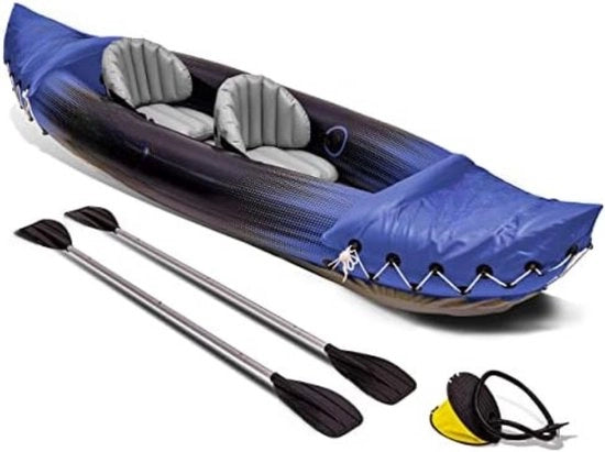 Barca Inflatabile - Gommone Inflabile - Kayak Inflabile - Blu