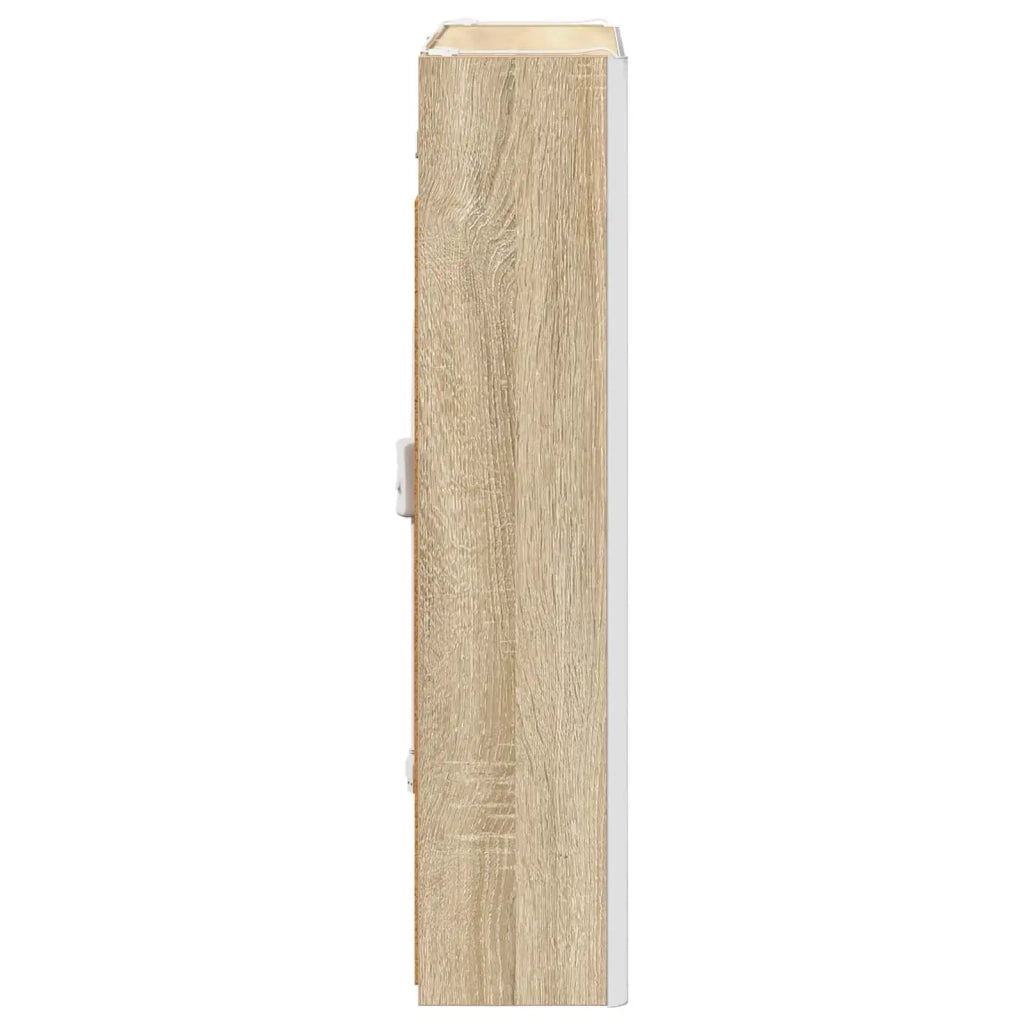 Mobiletto per specchio da bagno Rovere Sonoma 889233
