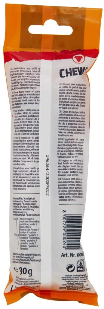 CHEW BONES 14 CM OSSO DA MASTICARE PRESSATO 90 GR