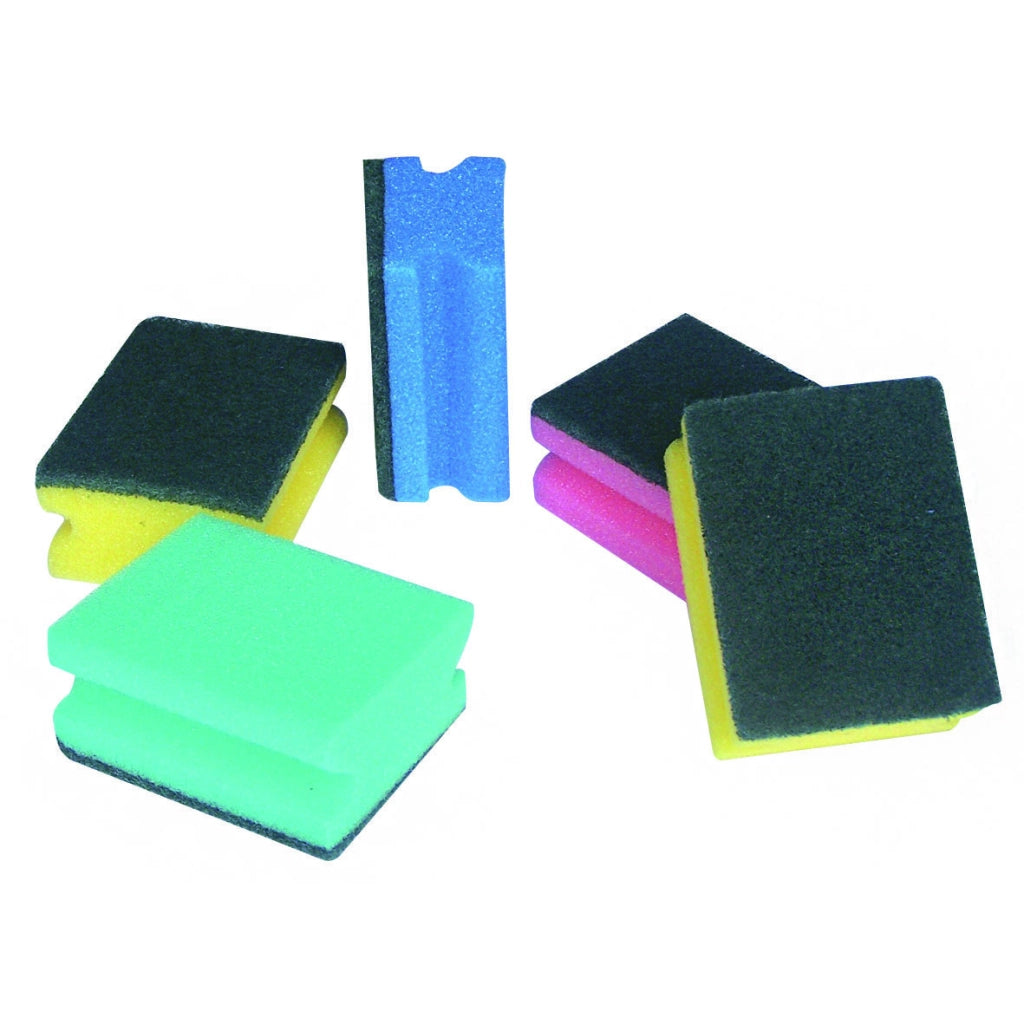 SET 5 SPUGNE ABRASIVE 7X6XH4XM CON IMPUGNATURA