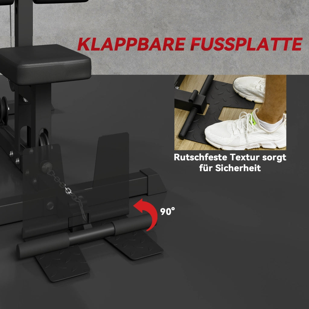 Sedia da Fitness ¨C Minimal ¨C Nero
