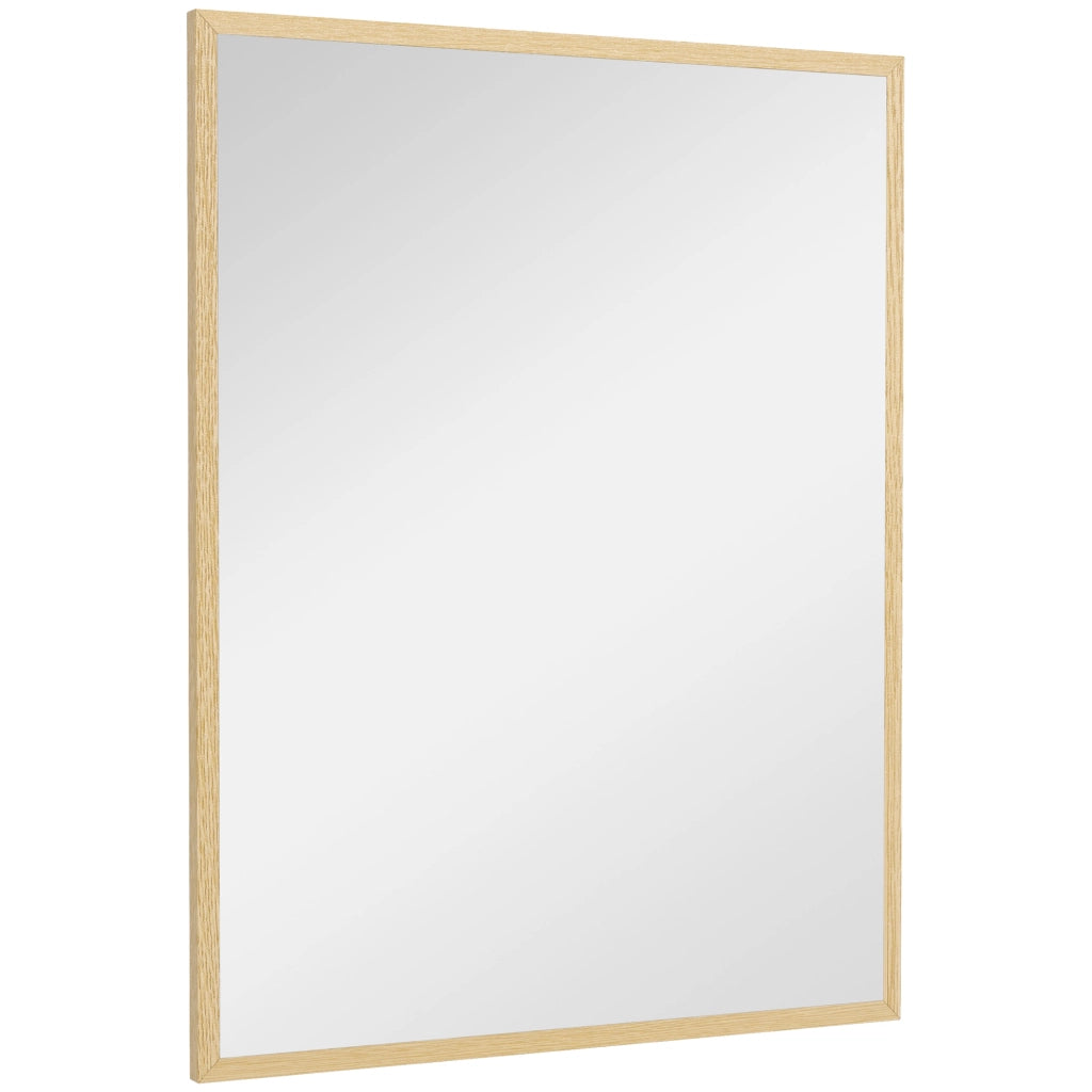 Specchio da parete rettangolare ¨C Minimal ¨C Legno 90x70 cm