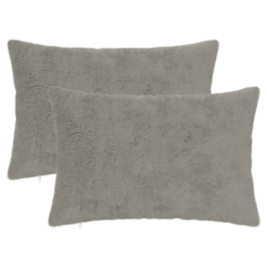 Federa 2 pz HEERLEN Grigio Chiaro 50 x 80 cm 912179