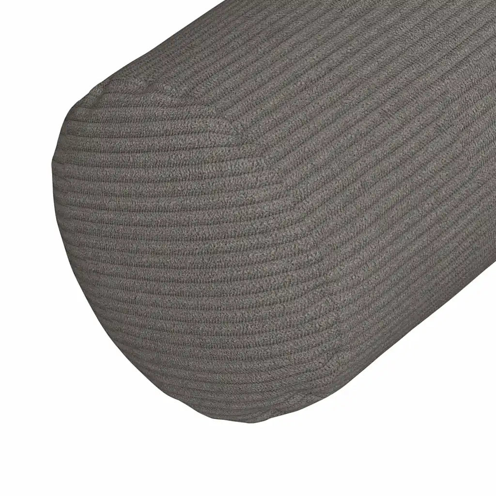 Cuscini a rullo 2 pz | Cuscini per sedie Grigio chiaro ? 25 x 70 cm
