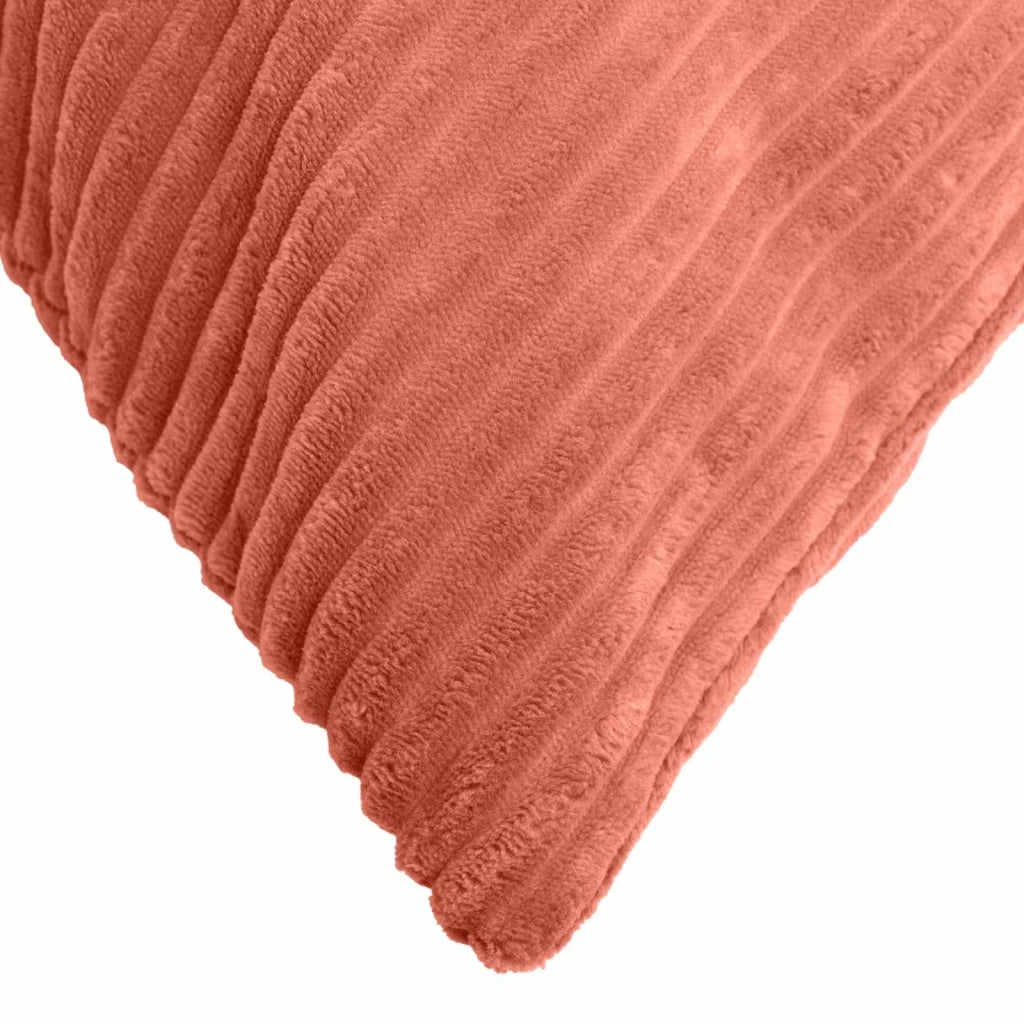 Federa 2 pcs ALMELO Rosso Arancio 40 x 70 cm corduroy 914493